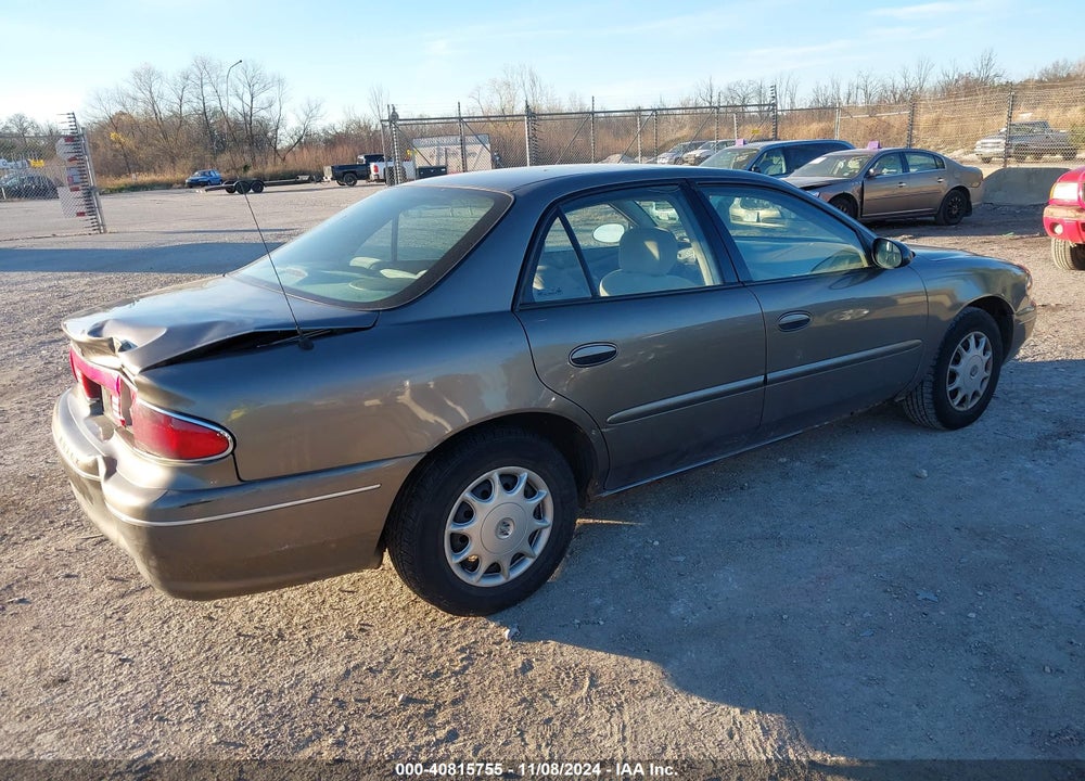 2003 BUICK CENTURY CUSTOM VIN: 2G4WS52J631109123