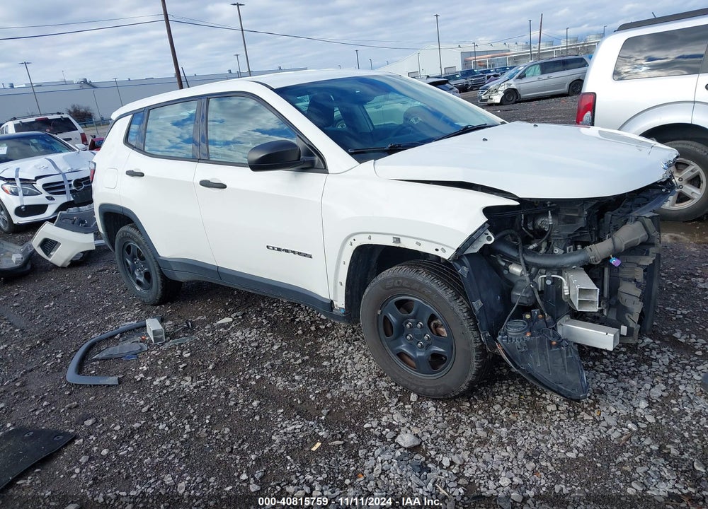 2019 JEEP COMPASS SPORT 4X4 VIN: 3C4NJDAB4KT650837