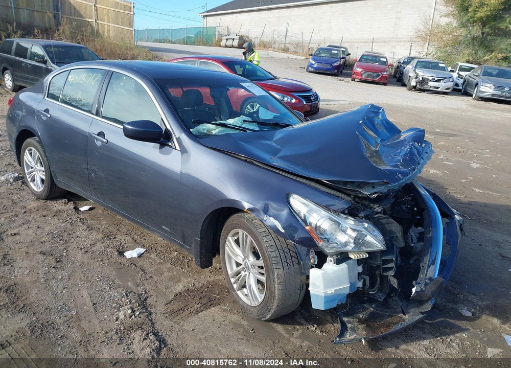 2011 INFINITI G37X VIN: JN1CV6AR5BM351936