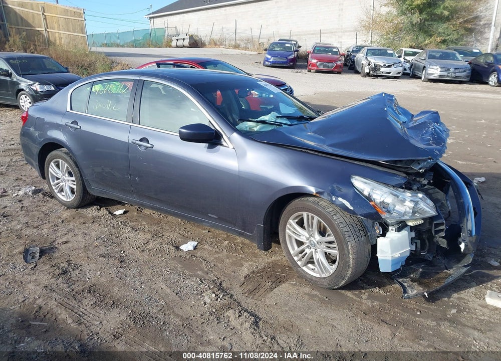 2011 INFINITI G37X VIN: JN1CV6AR5BM351936