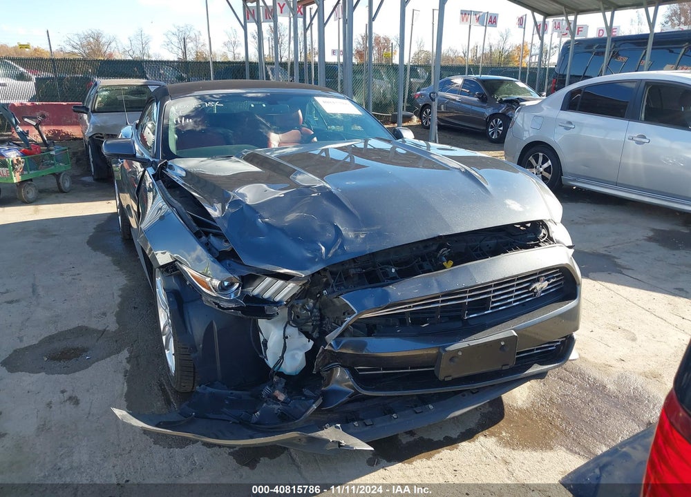 2017 FORD MUSTANG ECOBOOST PREMIUM VIN: 1FATP8UH6H5271043