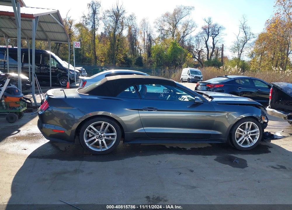 2017 FORD MUSTANG ECOBOOST PREMIUM VIN: 1FATP8UH6H5271043
