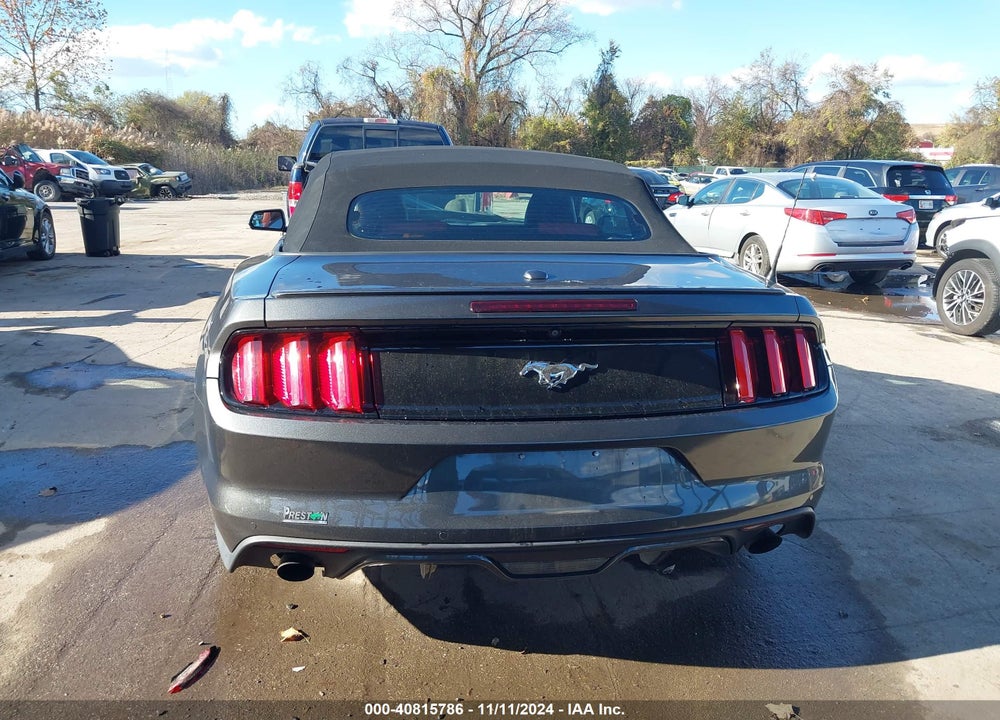 2017 FORD MUSTANG ECOBOOST PREMIUM VIN: 1FATP8UH6H5271043
