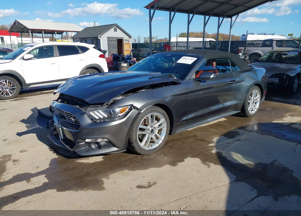 2017 FORD MUSTANG ECOBOOST PREMIUM VIN: 1FATP8UH6H5271043