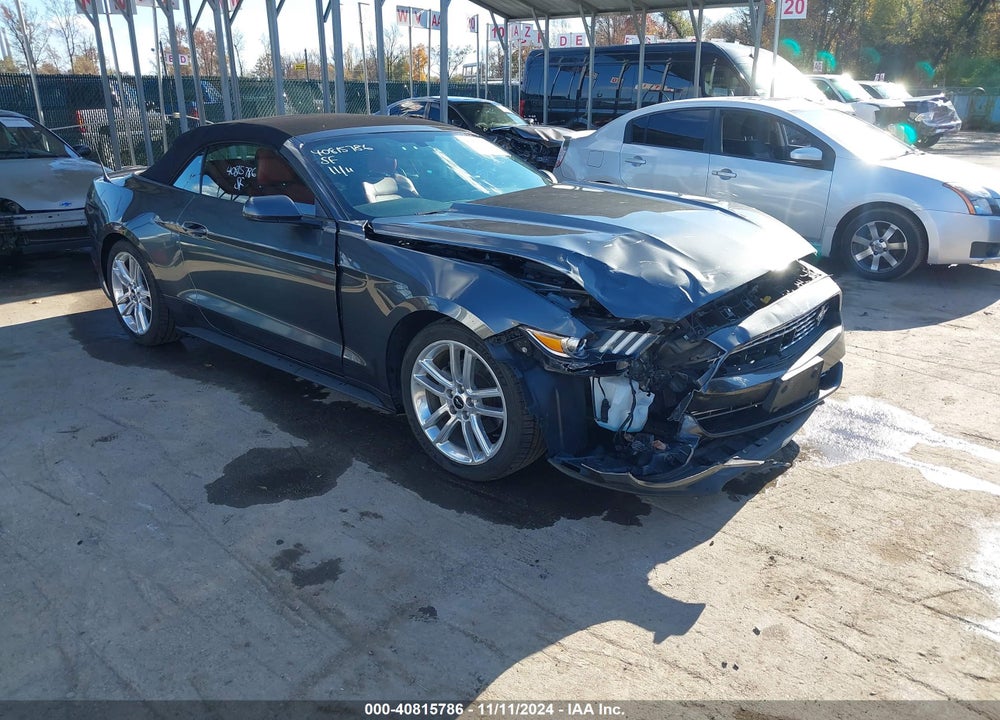 2017 FORD MUSTANG ECOBOOST PREMIUM VIN: 1FATP8UH6H5271043