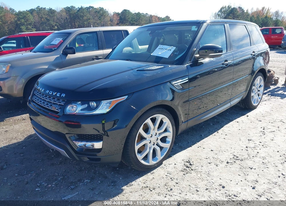 2016 LAND ROVER RANGE ROVER SPORT 3.0L V6 SUPERCHARGED HSE VIN: SALWR2VF0GA631630