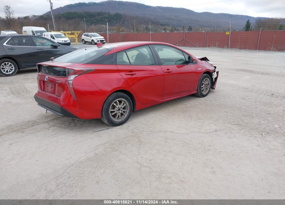 2017 TOYOTA PRIUS THREE VIN: JTDKARFU7H3539259