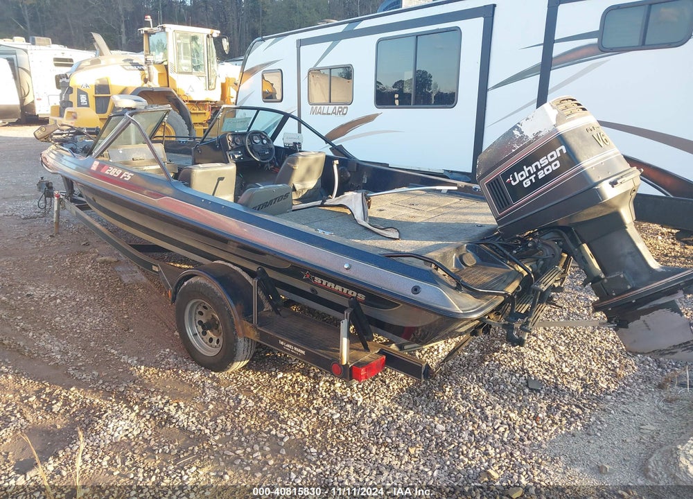 1990 STRATOS BASSBOAT VIN: BN28W513C090