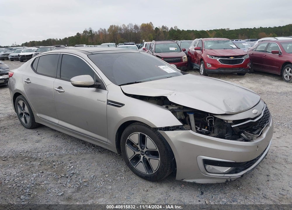 2013 KIA OPTIMA HYBRID VIN: KNAGM4AD3D5038999