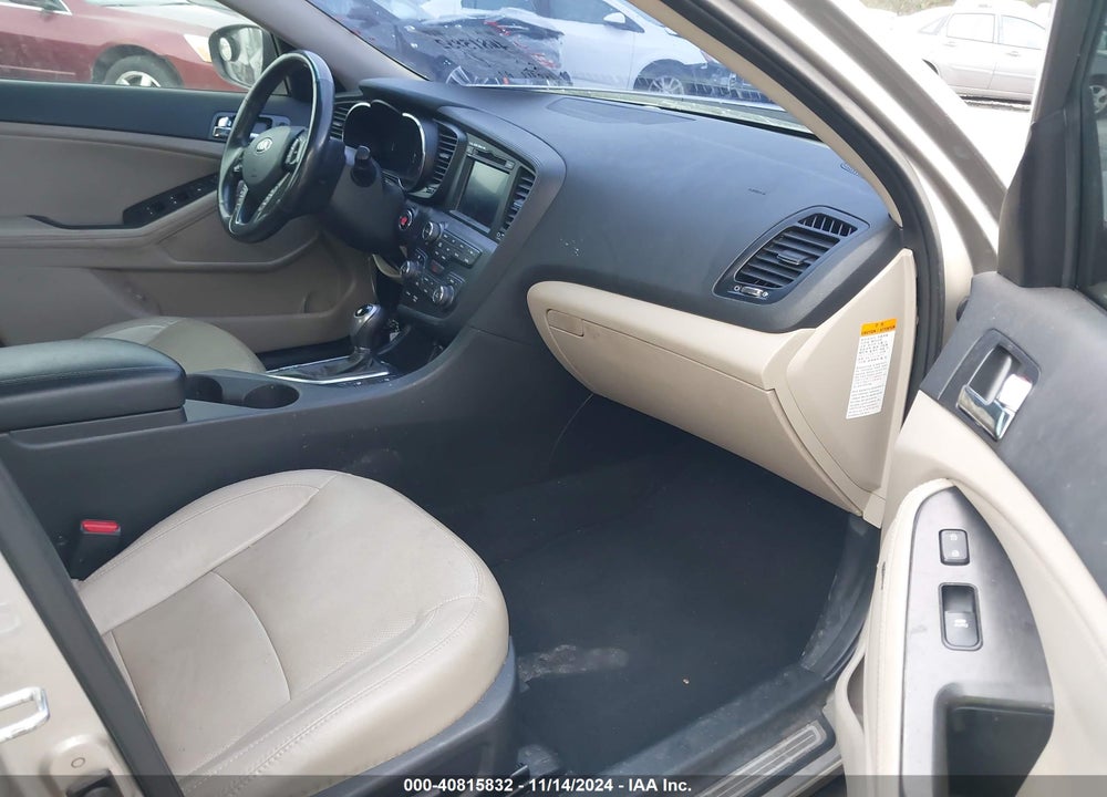 2013 KIA OPTIMA HYBRID VIN: KNAGM4AD3D5038999