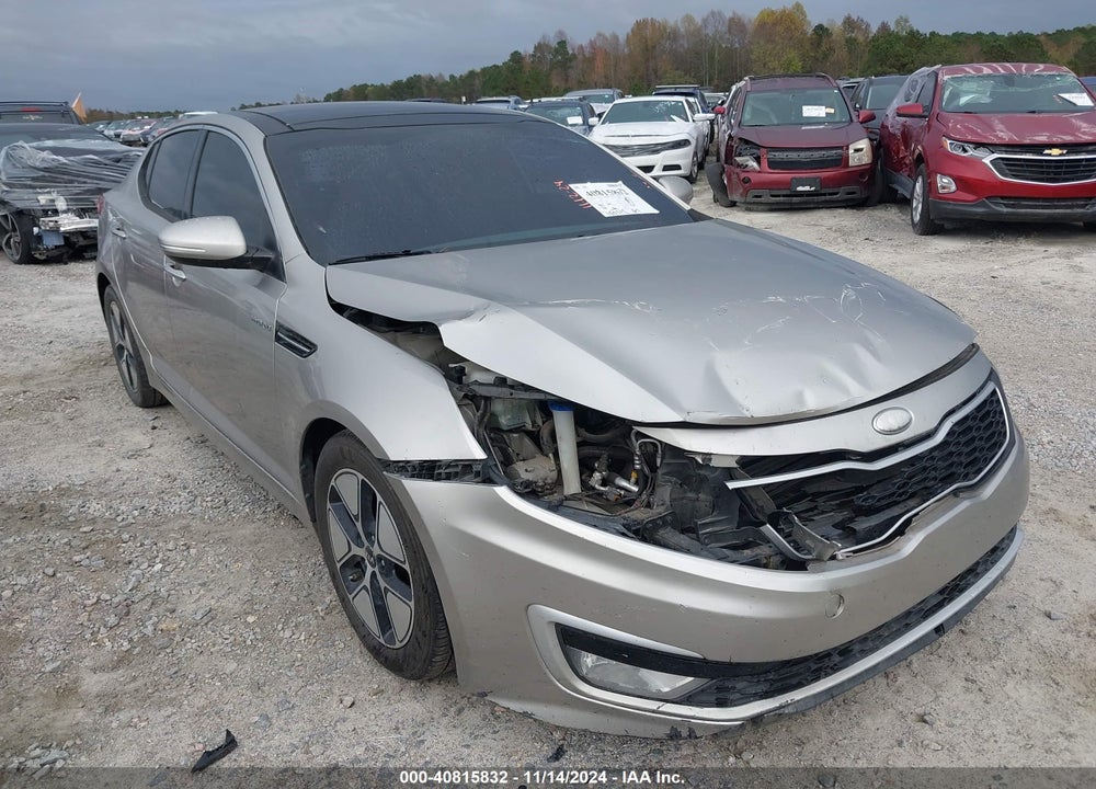 2013 KIA OPTIMA HYBRID VIN: KNAGM4AD3D5038999
