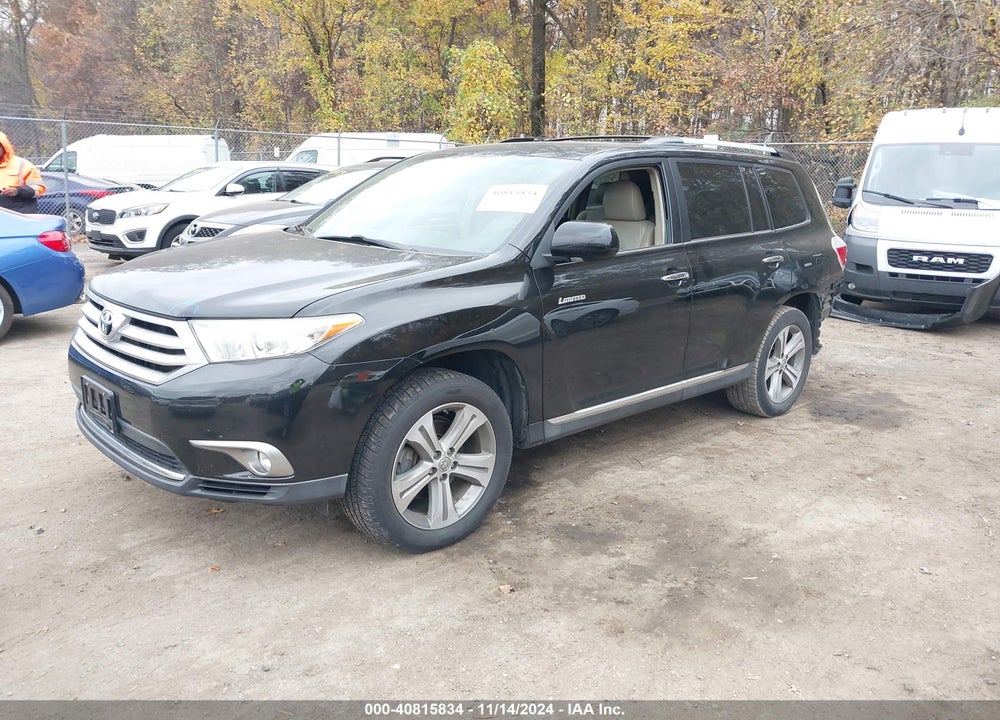 2011 TOYOTA HIGHLANDER LIMITED V6 VIN: 5TDDK3EH4BS092838