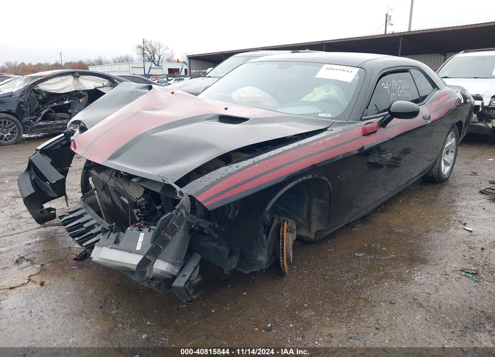 2012 DODGE CHALLENGER SXT VIN: 2C3CDYAG7CH254515
