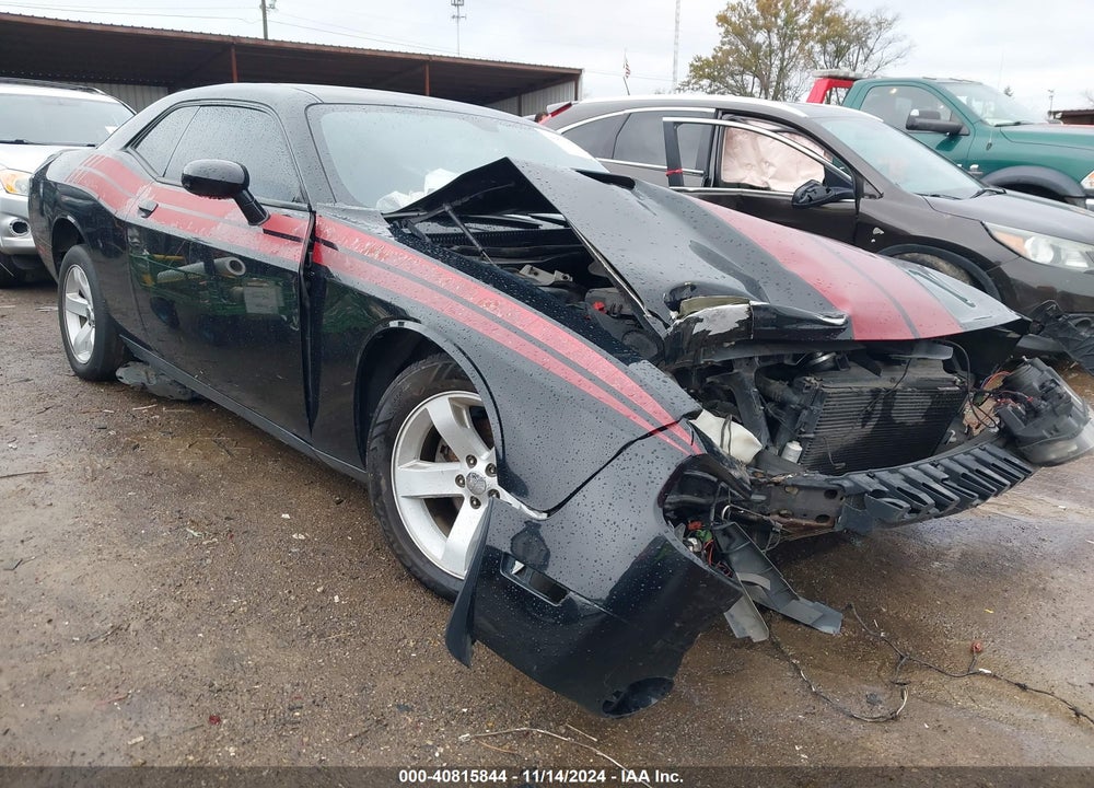 2012 DODGE CHALLENGER SXT VIN: 2C3CDYAG7CH254515