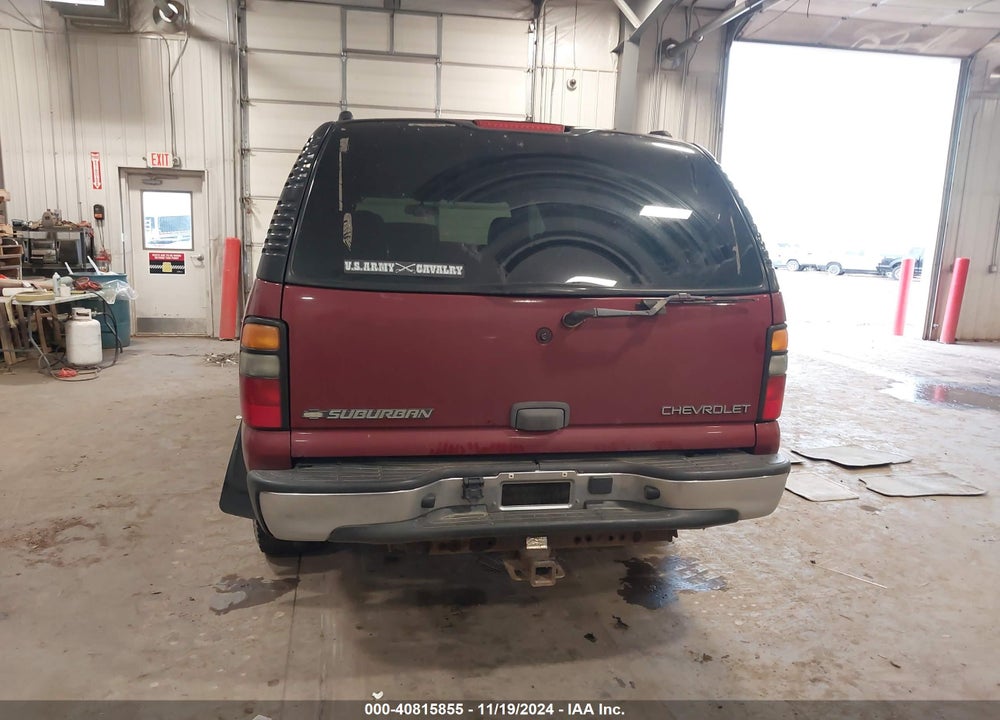 2004 CHEVROLET SUBURBAN COMMERCIAL VIN: 1GNFK16Z24J185708