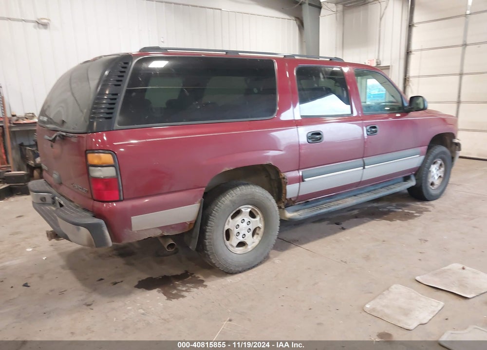 2004 CHEVROLET SUBURBAN COMMERCIAL VIN: 1GNFK16Z24J185708