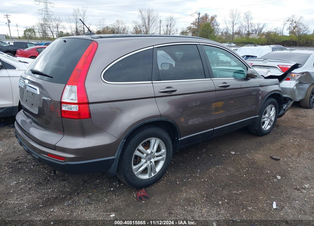 2011 HONDA CR-V EX-L VIN: 5J6RE4H72BL007626
