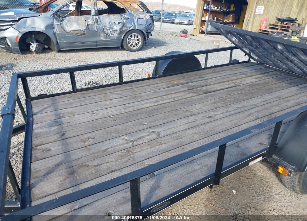 2019 CARRY ON 6X12 UTILITY TRAILER VIN: 4YMBU1215KG039196