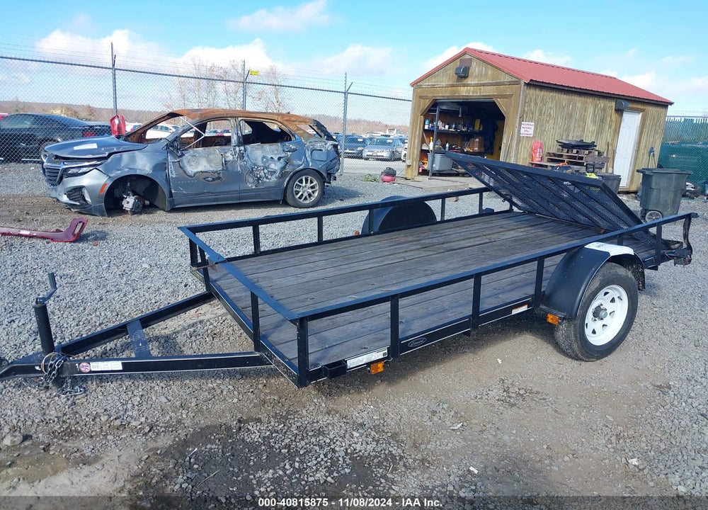 2019 CARRY ON 6X12 UTILITY TRAILER VIN: 4YMBU1215KG039196