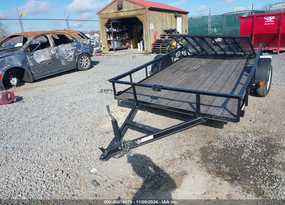 2019 CARRY ON 6X12 UTILITY TRAILER VIN: 4YMBU1215KG039196