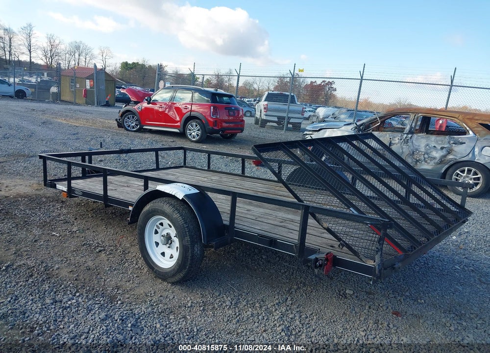 2019 CARRY ON 6X12 UTILITY TRAILER VIN: 4YMBU1215KG039196