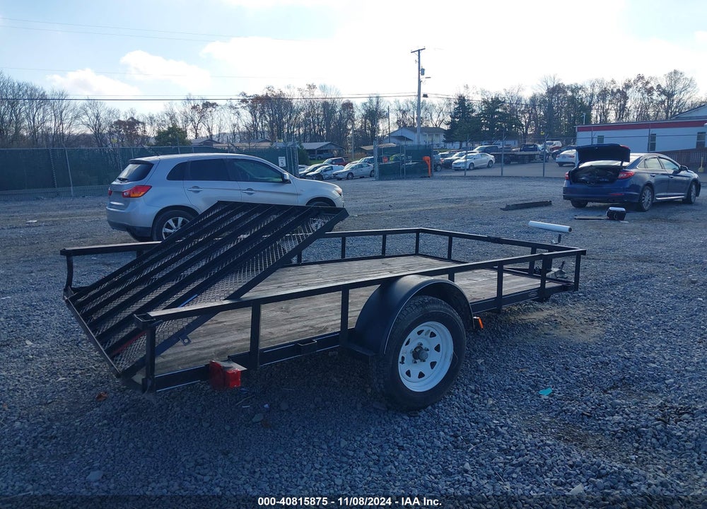 2019 CARRY ON 6X12 UTILITY TRAILER VIN: 4YMBU1215KG039196