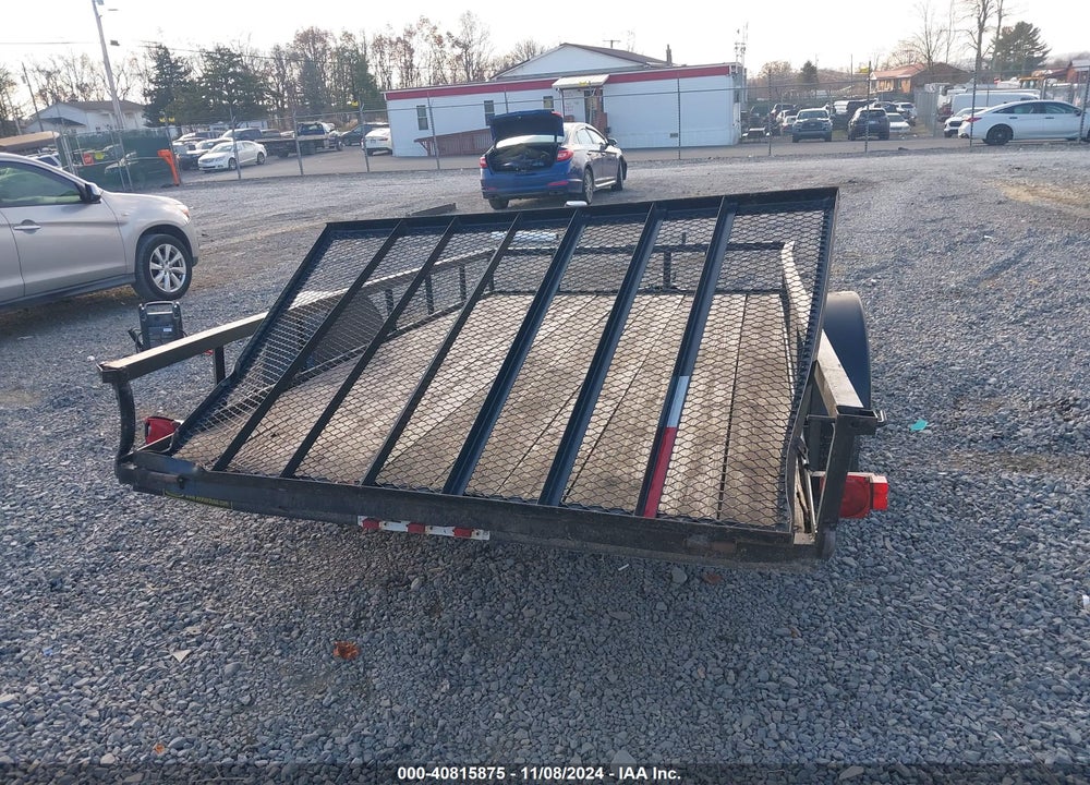 2019 CARRY ON 6X12 UTILITY TRAILER VIN: 4YMBU1215KG039196