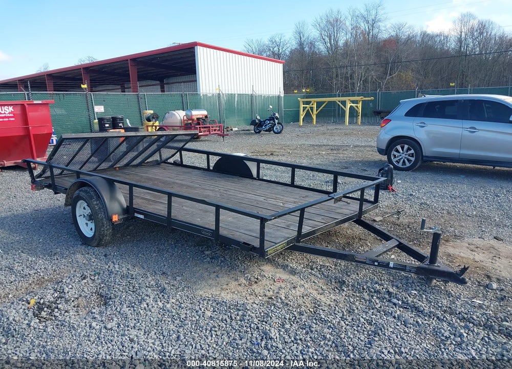 2019 CARRY ON 6X12 UTILITY TRAILER VIN: 4YMBU1215KG039196