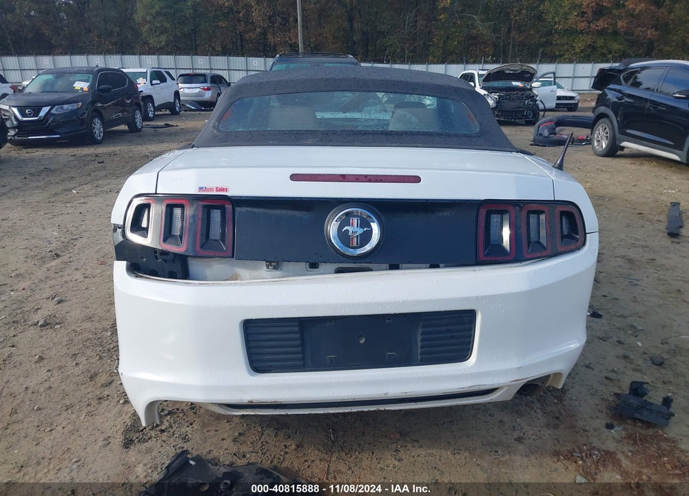 2014 FORD MUSTANG V6 VIN: 1ZVBP8EM3E5220173