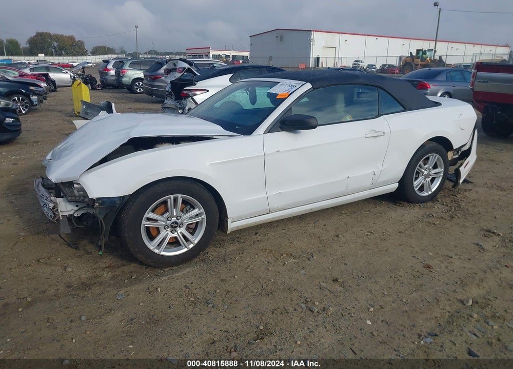 2014 FORD MUSTANG V6 VIN: 1ZVBP8EM3E5220173