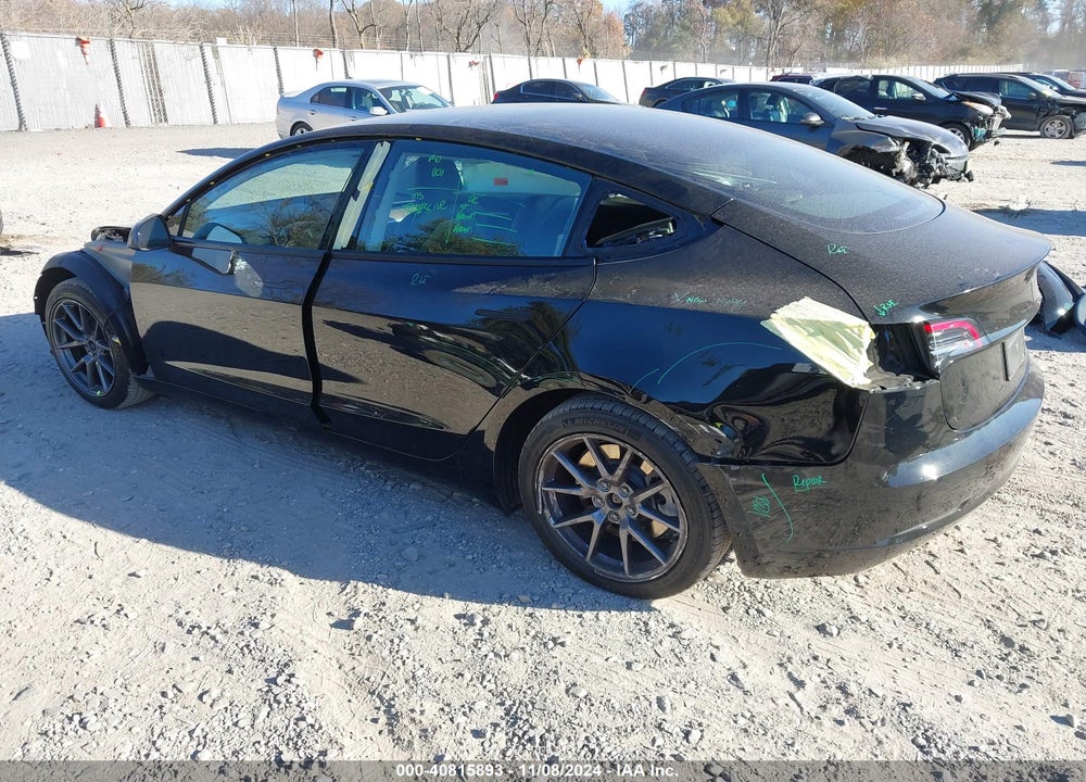2023 TESLA MODEL 3 REAR-WHEEL DRIVE VIN: 5YJ3E1EA9PF675007