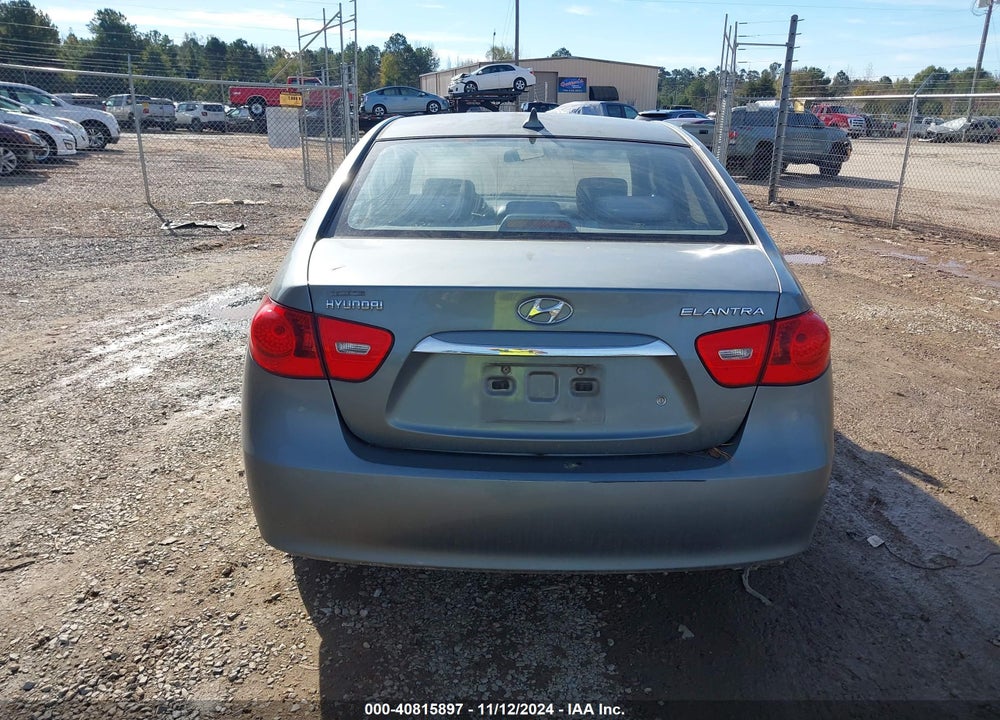 2010 HYUNDAI ELANTRA GLS VIN: KMHDU4AD0AU834631