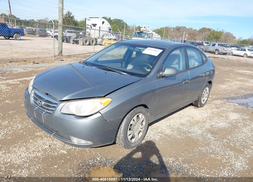 2010 HYUNDAI ELANTRA GLS VIN: KMHDU4AD0AU834631