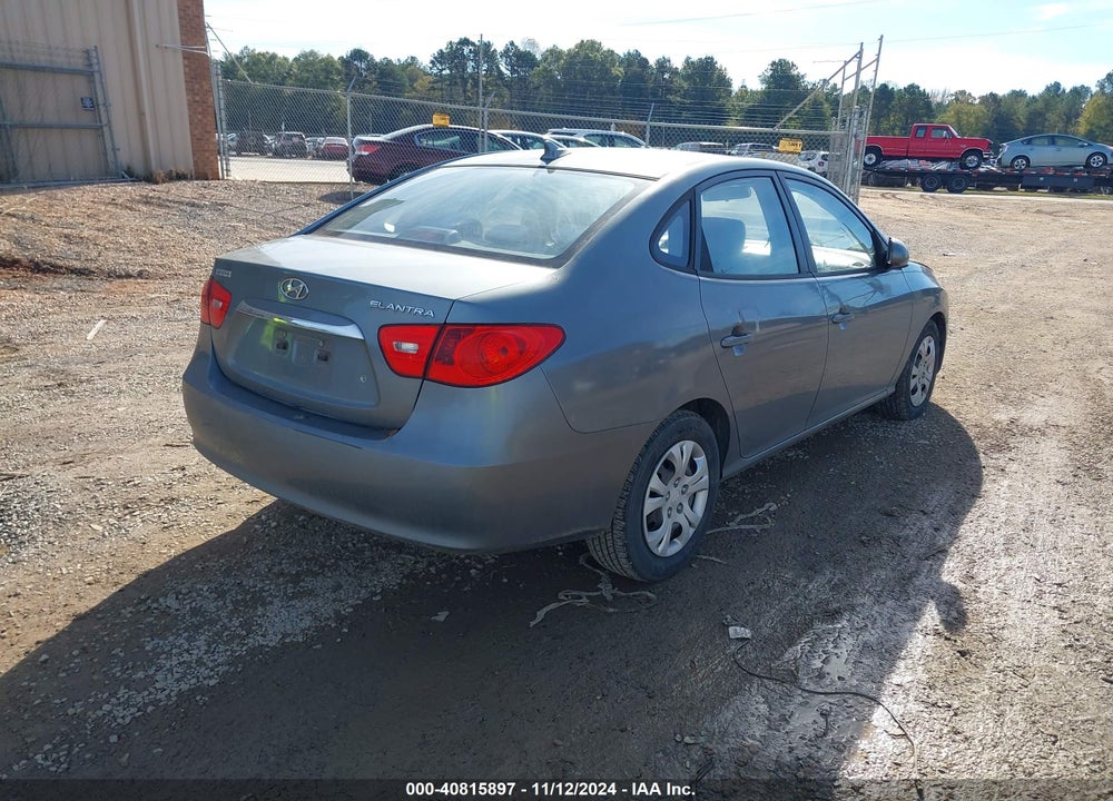 2010 HYUNDAI ELANTRA GLS VIN: KMHDU4AD0AU834631