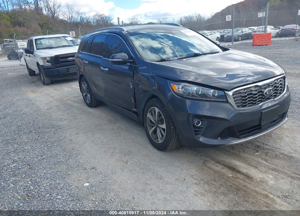 2019 KIA SORENTO 3.3L EX VIN: 5XYPHDA5XKG452317