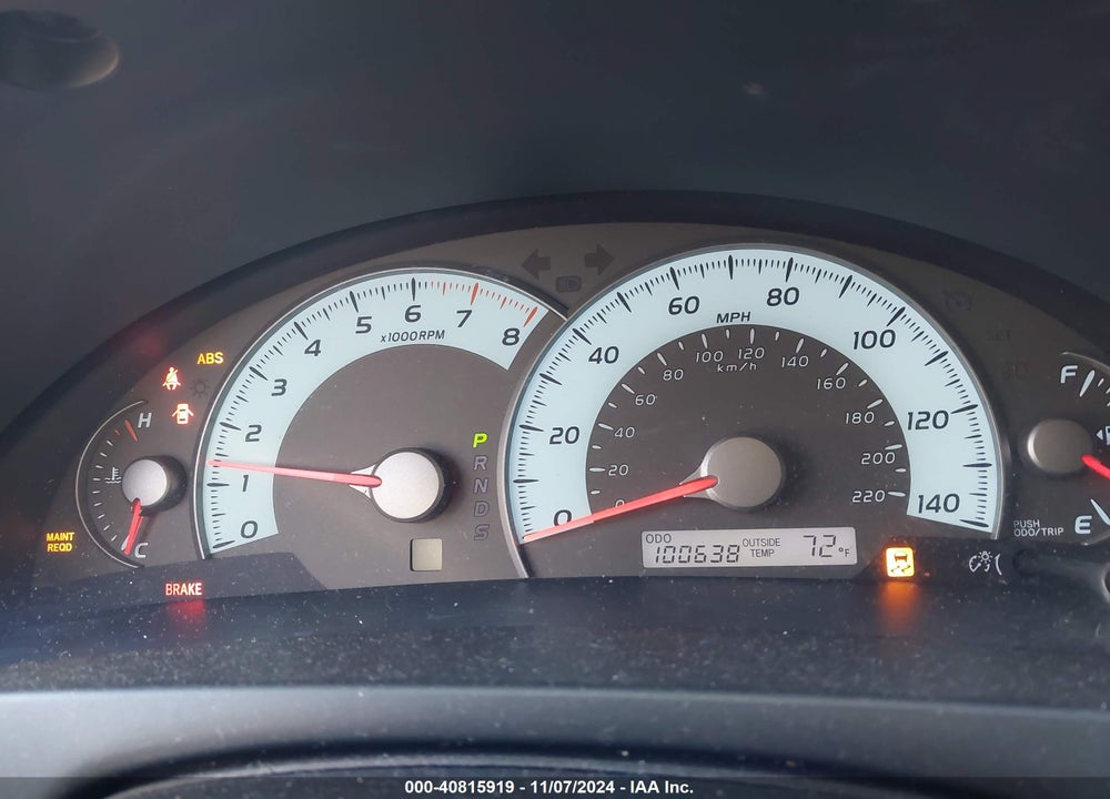 2010 TOYOTA CAMRY SE VIN: 4T1BF3EK4AU014038