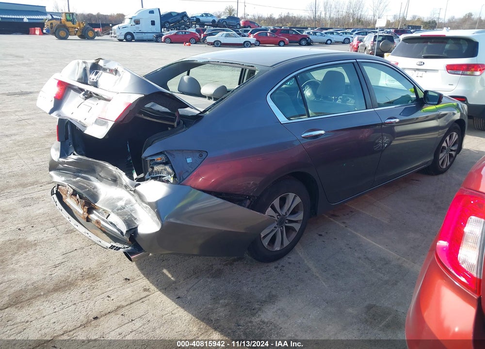 2014 HONDA ACCORD LX VIN: 1HGCR2F38EA268541