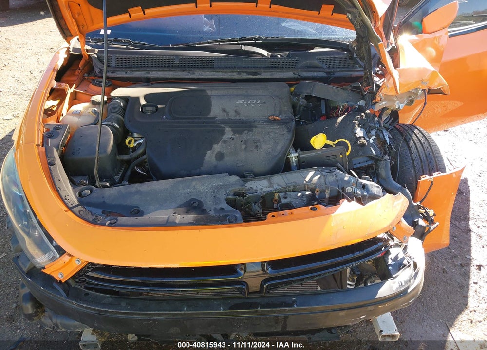 2013 DODGE DART SXT VIN: 1C3CDFBA8DD333611