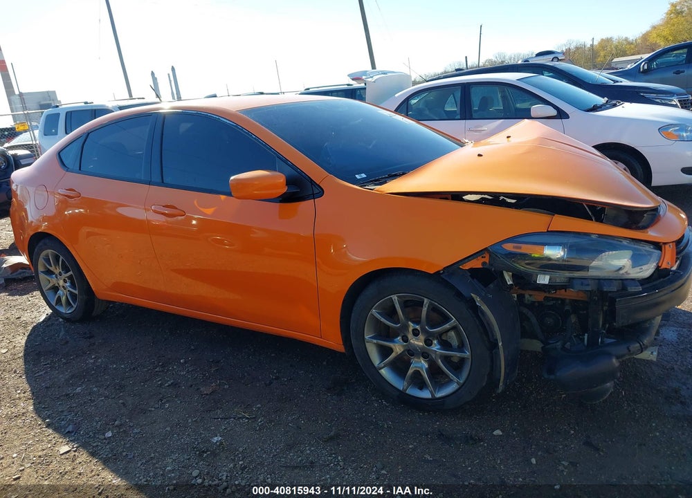 2013 DODGE DART SXT VIN: 1C3CDFBA8DD333611