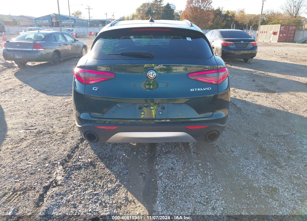 2018 ALFA ROMEO STELVIO TI SPORT AWD VIN: ZASFAKNN3J7C03715