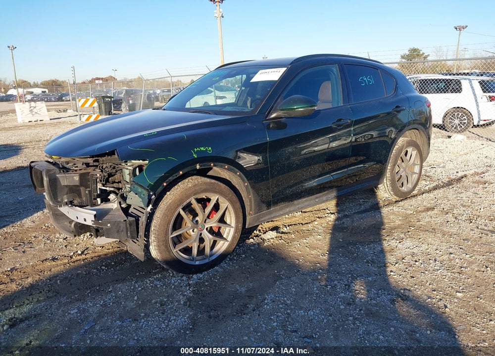 2018 ALFA ROMEO STELVIO TI SPORT AWD VIN: ZASFAKNN3J7C03715