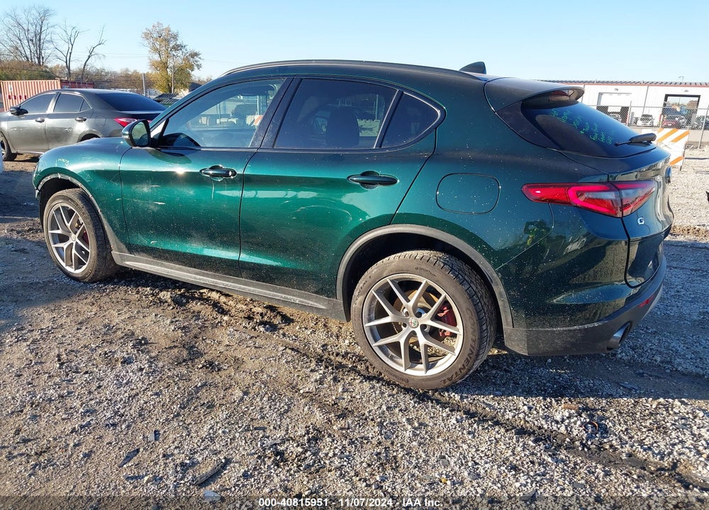 2018 ALFA ROMEO STELVIO TI SPORT AWD VIN: ZASFAKNN3J7C03715