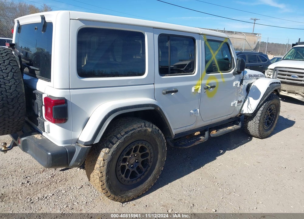 2021 JEEP WRANGLER UNLIMITED RUBICON 4X4 VIN: 1C4JJXFG5MW843001