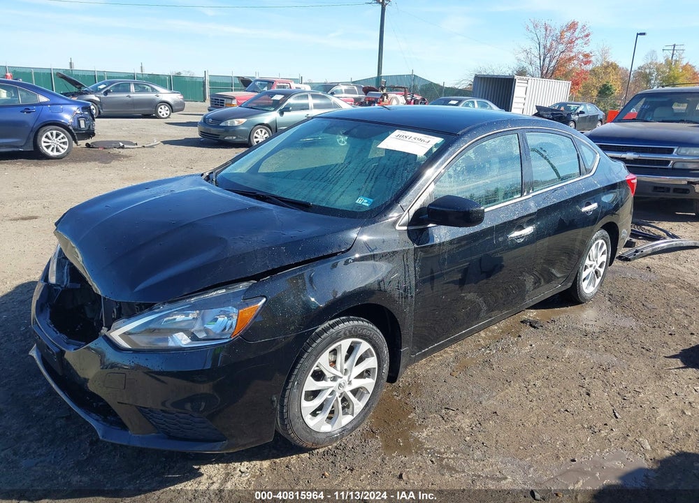 2018 NISSAN SENTRA SV VIN: 3N1AB7AP9JL658815