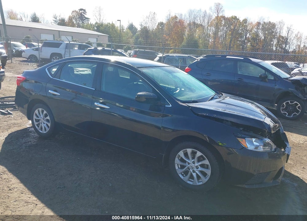 2018 NISSAN SENTRA SV VIN: 3N1AB7AP9JL658815