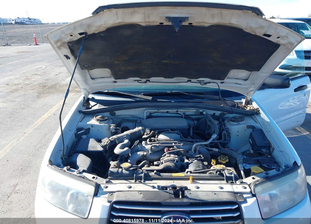 2008 SUBARU FORESTER 2.5X VIN: JF1SG63608H730615