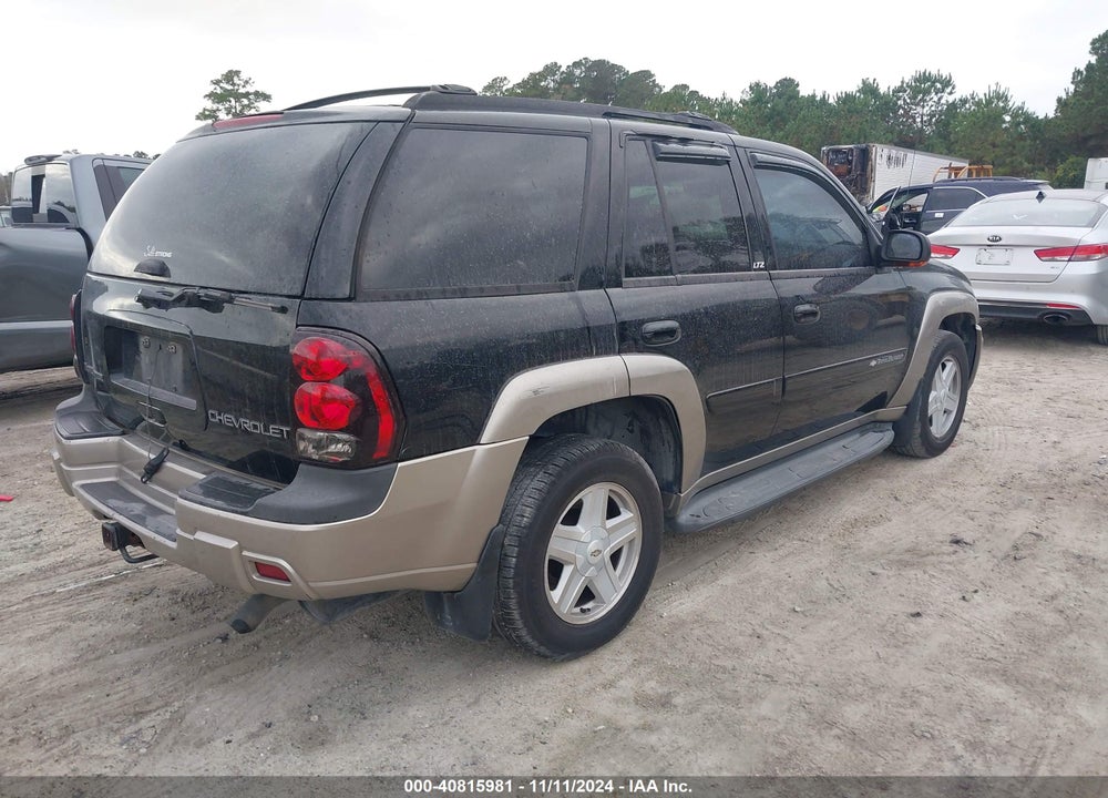 2002 CHEVROLET TRAILBLAZER LTZ VIN: 1GNDS13S022408138