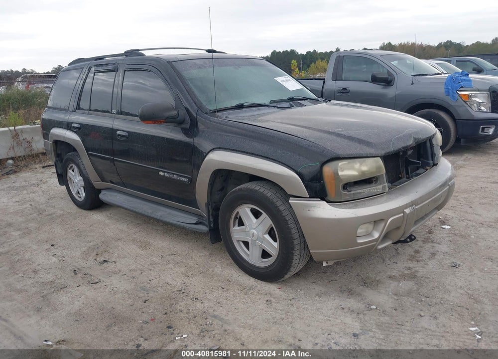 2002 CHEVROLET TRAILBLAZER LTZ VIN: 1GNDS13S022408138