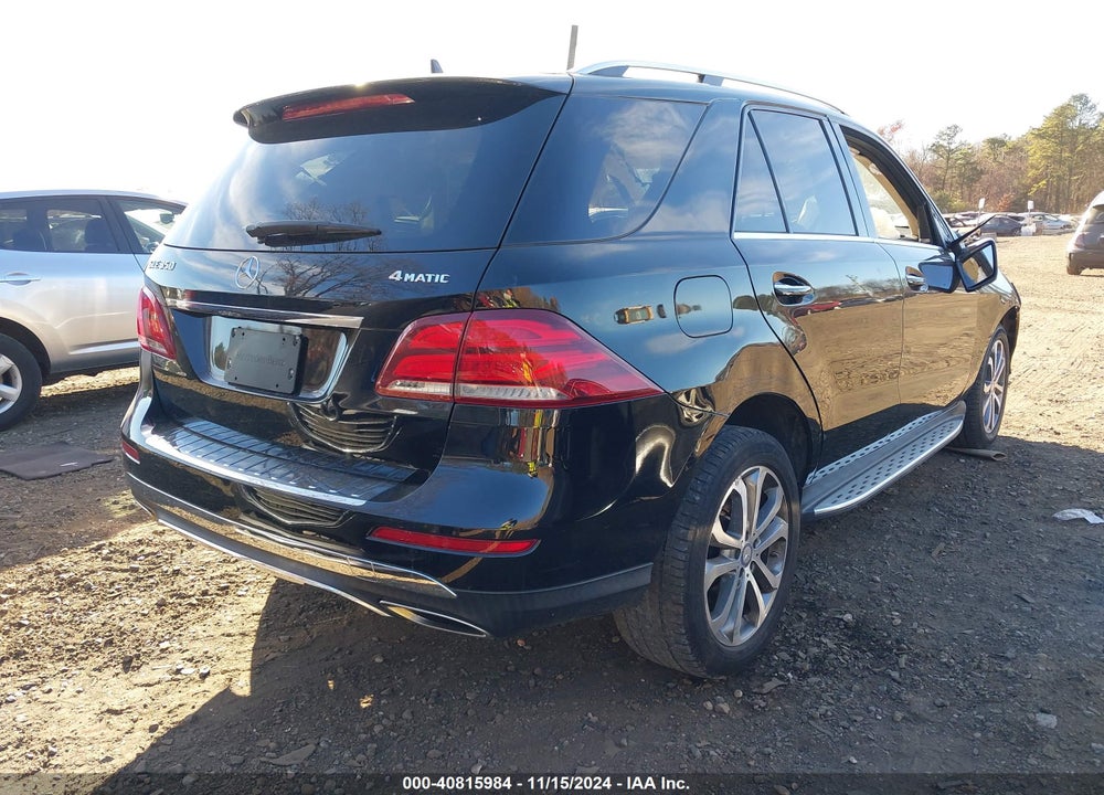 2016 MERCEDES-BENZ GLE 350 4MATIC VIN: 4JGDA5HB5GA620831