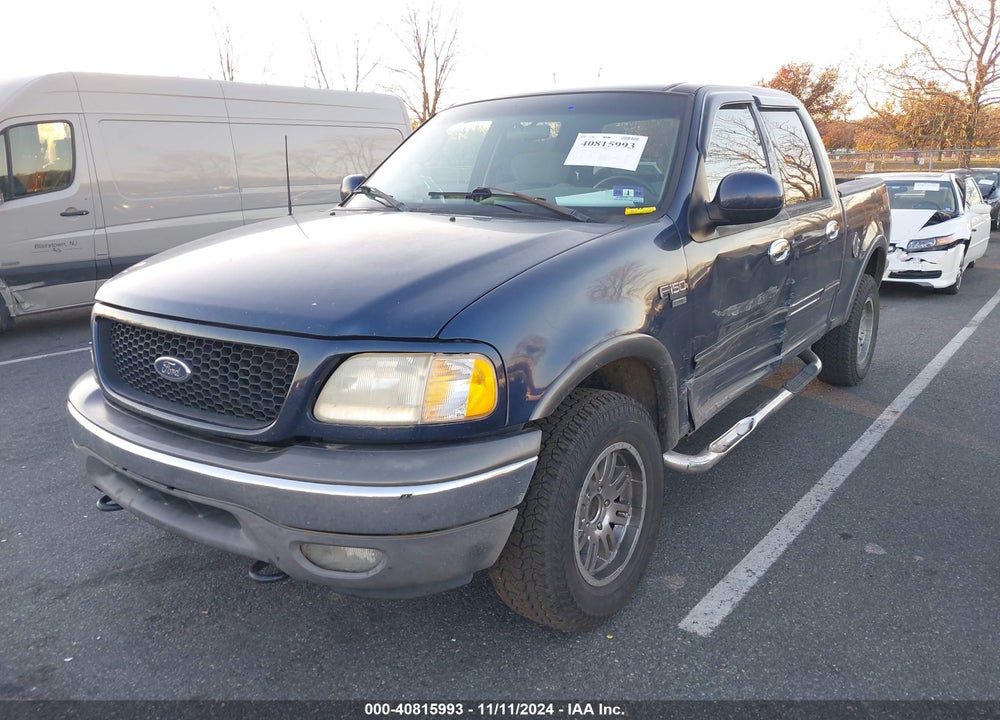 2002 FORD F-150 LARIAT/XLT VIN: 1FTRW08L62KE13455